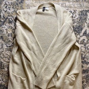 Beige/Cream Colored Cardigan (THICK)